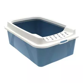 Rotho My Pet Bonnie Eco туалетный лоток для кошек 56 x 17 x 40 см Синий/Белый