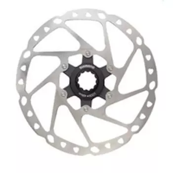 Ротор SHIMANO ASMRT64MEC размер M 180 мм центральный замок внешняя затяжка