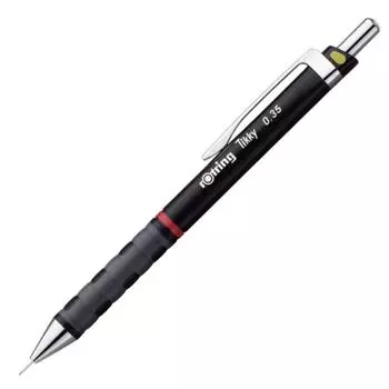 rOtring Mechanical Pencil Tikki for Drafting Black 1904694 0.35mm