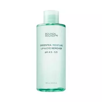 ROUND A ROUND Greentea Moisture Средство для снятия макияжа с губ и глаз 300 мл