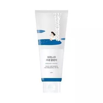 Round Lab Birch Moisture Cleanser 150 мл, специальное предложение (+ 20 мл крема в комплекте)