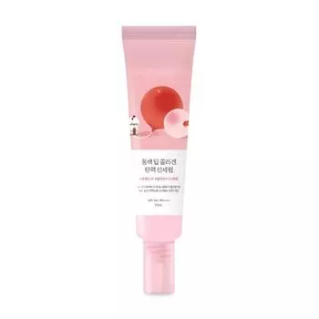Легкая солнцезащитная сыворотка для лица Camellia Deep Collagen, повышающая упругость кожи SPF 50+ PA++++