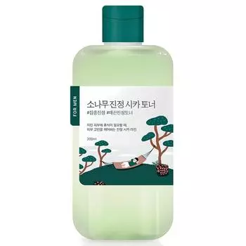 ROUND LAB Успокаивающий тоник Cica для мужчин Pine, 200 мл, 1 шт.