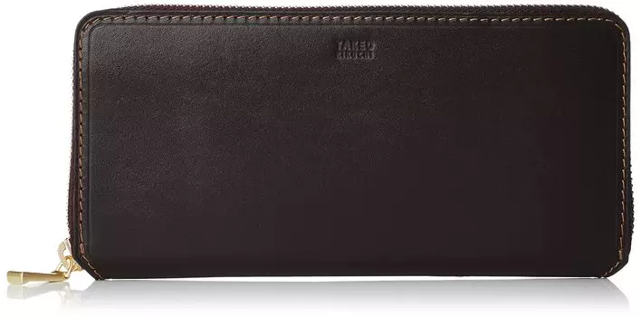 Round Zipper Long Wallet TK Surface Accessory Black [Takeokikuchi] Men s