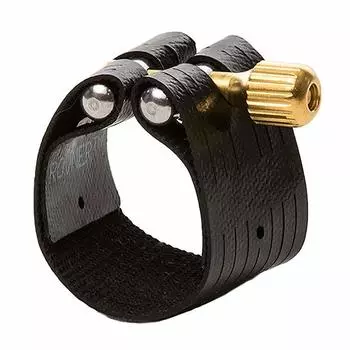 Rovner Dark Metal Ligature for Soprano Saxophone, 1MVS