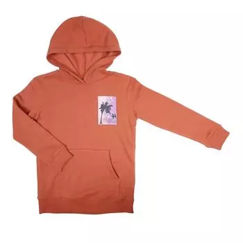 ROXY Детская толстовка с капюшоном 10 ans коричневый