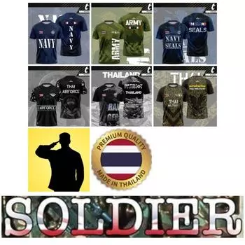 Футболка Royal Thai Navy Air Force Ranger Seal Military Soldier, футболка Thai, круглая горловина, короткий рукав, быстросохнущая, для мужчин и женщин, унисекс S