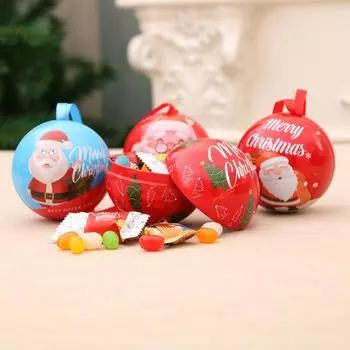 Рождественские украшения Рождественский шар Банка для конфет Рождественский подарок Подвеска на рождественскую елку Подарочные товары для детей Christmas tree