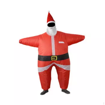 Рождественский костюм Санта-Клауса Косплей Аксессуары Adult Santa Claus