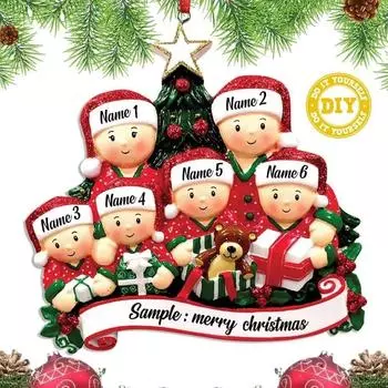 Рождественское украшение Navidad, акриловая подвеска в виде автомобиля, 2024, подвеска в виде рождественской елки для дома