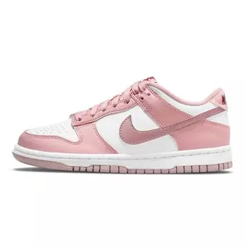 Кроссовки детские Nike Dunk Low GS Pink Glaze белые гранатовые DO6485-600 40