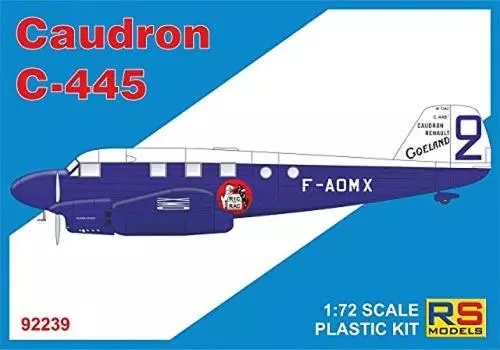 RS Модель Caudron Пластиковая модель 92239 1/72 C-445 F-AOMX