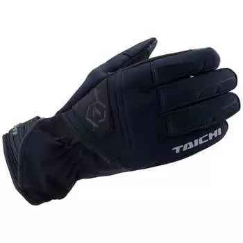 RS TAICHI Motorcycle All Season Waterproof Touch Panel Compatible Built-in Protector DRYMASTER Fit Rain Gloves RST449 BLACK/RED XL