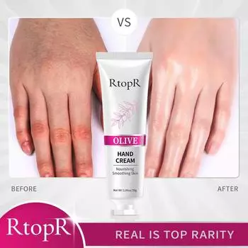 Крем для рук RtopR Olive Oil Essence, против высыхания, против морщин, увлажняющий, отбеливающий, восстанавливающий, питательный, для ухода за руками, крем для рук 1pcs