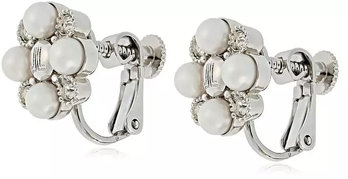 ru Серьги Sesampa Petite Pearl LAME0961 XW [Lanvin Bleu]