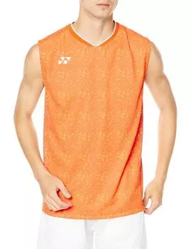 Рубашка без рукавов Game Shirt Orange S [YONEX] (безрукавный) Мужской (005)