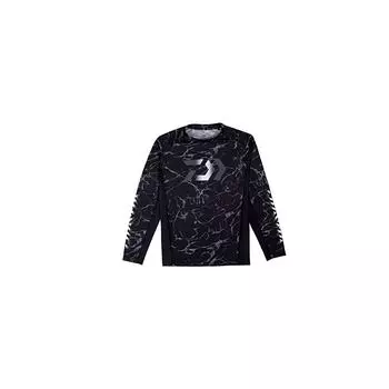 Рубашка Daiwa Long Sleeve Game Shirt DE 38009 Splash Black M