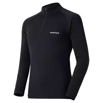 Рубашка Geoline High Neck Black Mont-bell [mont-bell] EXP. Мужской #1107714 (L) чёрный