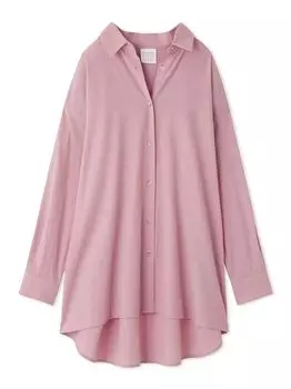 Рубашка из ткани Resort PWFT242326 PNK [Gelato Pique] женская розовый