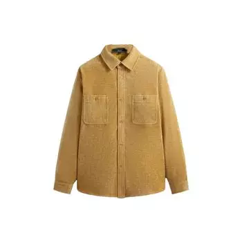 Рубашка Kith Chenille Apollo Sharp Топы унисекс Желтый KHM031421-730 L