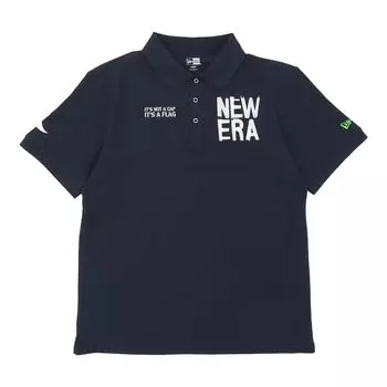 Рубашка поло для гольфа с коротким рукавом ONSPOTZ Custom Made Navy White L Рубашка поло для гольфа Kanoko Multi Logo [New Era] S/S
