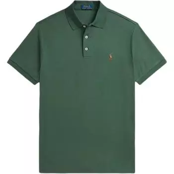 Рубашка поло Polo Ralph Lauren Custom Slim Fit с дизайном на талии и симметричным разрезом по низу, мужская, MNPOKNI1N823624-300 XS