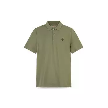 Рубашка поло Timberland Quick Dry Lightweight с коротким рукавом, мужская, Cassel-Green A66DU-590 S