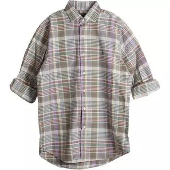 Рубашка с длинным рукавом в клетку на пуговицах Polo Ralph Lauren Мужские рубашки Разноцветный 710966428003-6815 M