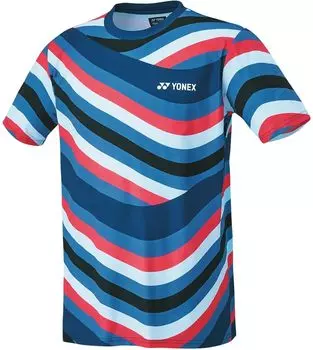 Рубашка с коротким рукавом Dry Indigo Marine S [Yonex], Футболка, (458)
