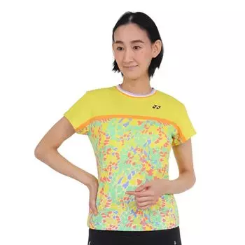 Рубашка с коротким рукавом Game Shirt Light Yellow O [YONEX] женская (279)