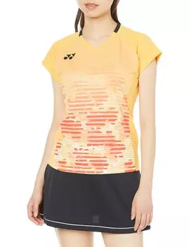Рубашка с коротким рукавом Game Shirt Saffron M [YONEX] женская (352)