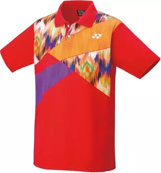 Рубашка с коротким рукавом Game Shirt Sunset Red L [Yonex] (496)