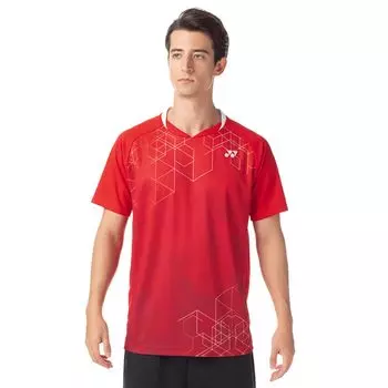 Рубашка с коротким рукавом Game Shirt Sunset Red S [Yonex] (496)