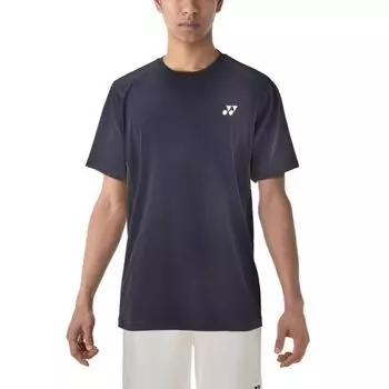 Рубашка с коротким рукавом, игровая рубашка, темно-синяя, размер S [Yonex] (019)