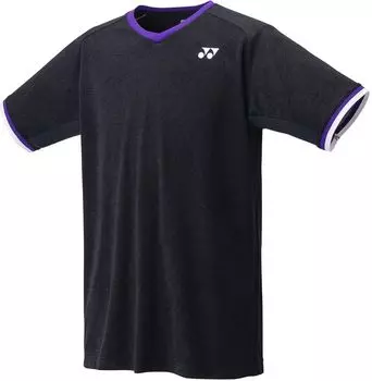 Рубашка с коротким рукавом Uni Game Shirt Iron Gray L [Yonex] (405)