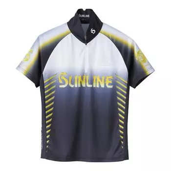 Рубашка SUNLINE PRODRY черная, размер 4L (Короткий рукав) SUW-04302CW чёрный