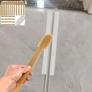 Rubber Caulk Finishing Tool Ergonomic Caulking Applicator Spatula Smooth Rubber Caulk Remover Tool with Hanging Hole 4