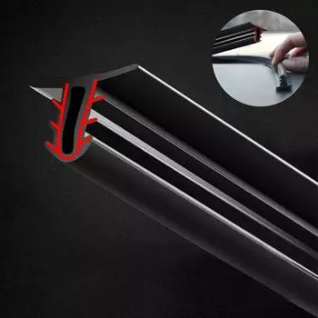 Rubber Dustproof Dashboard Sealing Strip Car Windshield Sealant Auto Seals Car Panel Seal