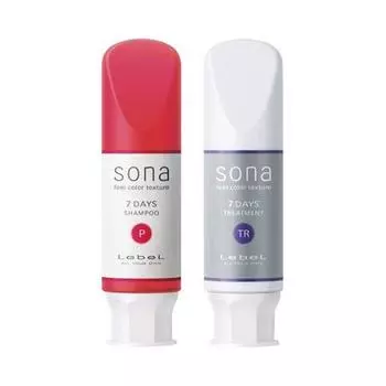 Rubel Sona 7DAYS Шампунь P Treatment 80 мл набор из 2 флаконов и