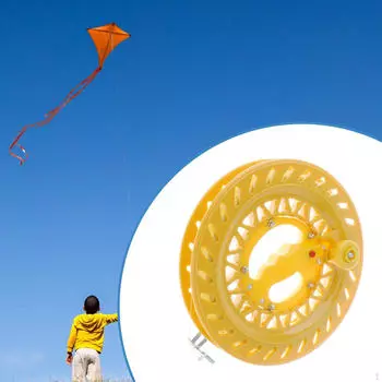 Ручка для намотки струн Kite Line с катушкой 700 м для женщин и мужчин Yellow