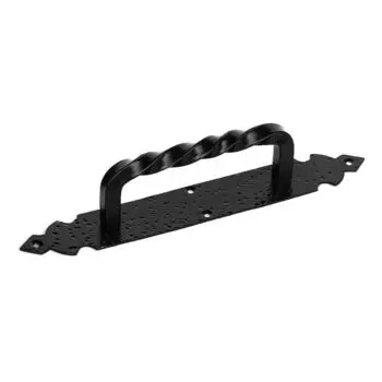 Ручка дверная EDM Forge 275 мм Black Steel