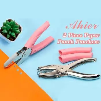 Ручка дырокол Love Star металлический дырокол DIY ремесло режущая машина школьные офисные принадлежности для переплета