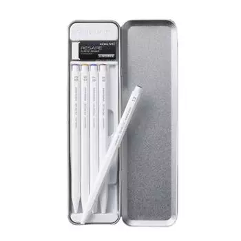 KOKUYO механический карандаш Sharp перепродажа Can Pencil Case Limited Set Белый PS-PE100-L4