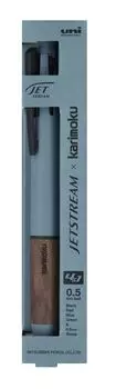 Ручка-карандаш Mitsubishi Jet Stream Karimoku стальной синий многофункциональный 4&1 0.5 MSXE5KF05.71 стальной синий