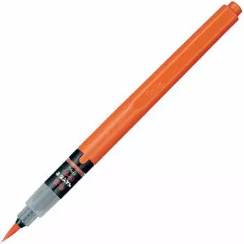 Ручка-кисть Pentel Brush Pentel XFP9L Vermillion Ink Средний символ 4023015(мм)