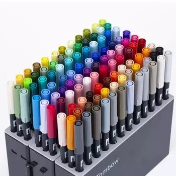 Ручка-кисть Tombow Pencil Brush Pen Dual Brush Pen ABT 108 Color Set