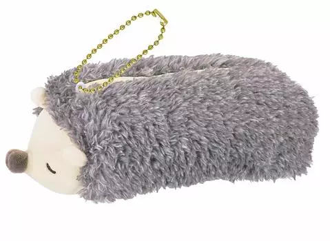 Ручка Ribu Haato Pouch Fluffy Animals Koropuchi Series Harry the Hedgehog Длина Cute Animal (Всего приблизительно. 21см) 78885-72