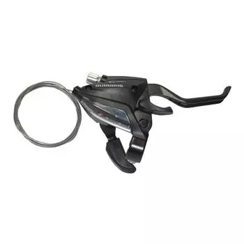 Ручка SHIMANO, только правая ручка 8S, 2 пальца, черная, ESTEF5002RV8AL, переключение передач/тормоз (MTB) ST-EF500 чёрный