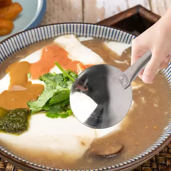 Ручная ложка тофу, рисовая лопатка, шведский стол, жаропрочный универсальный сервировочный суп Type A