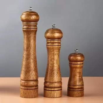 Ручная мельница для перца HeMu Home, Бутылка для измельчения черного кунжута, Креативные кухонные принадлежности, Черный перец в порошке